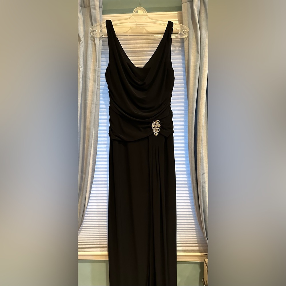 Elegant Black Evening Gown
